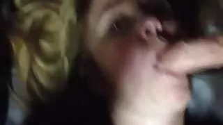 Ex girlfriend great tits sucking cock