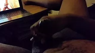 Me Jerking Off to Cum Eating Yummy Video