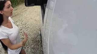 Innocent 18YO girl gets brutal choking and humiliation