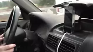 Hottie Lou Masturbating In The Car