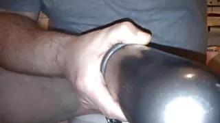 Two huge Dongs stretchin deep my wide asscunt