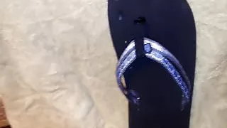 Cumming on Teva Sandal