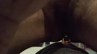 Bottle deep in my ass