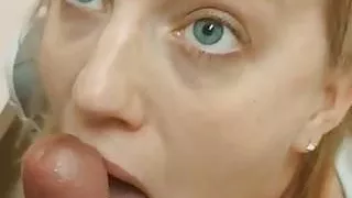 Dressing room Blowjob Interrupted