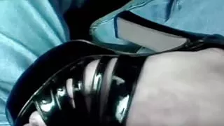 Foot fucking slut cumshot