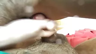 Hot MILF handjob sex and squirt