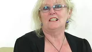 English granny Claire Knight needs that stuffed feeling