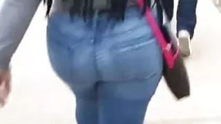 Nice big young black ass