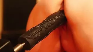 Test einer Fickmaschine