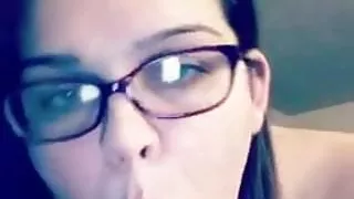 Good bitch practicing for master.