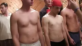 Cocksucking frat pledges fuck at frat party
