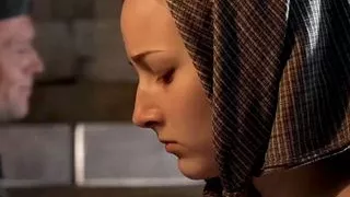 Leelee Sobieski Nude Boobs In Uprising Series