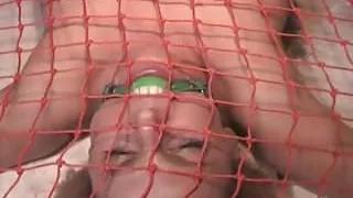 Submissed.com Overpowered and fish-trapped blonde