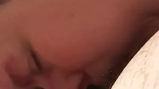 Wife gives me a blowjob