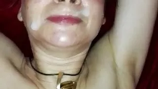 Homemade Mature Facial