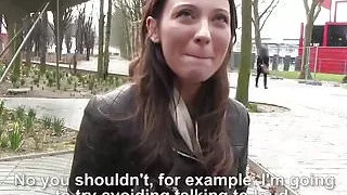 Julie Skyhigh rides his massive cock