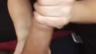 Quick blowjob from wife