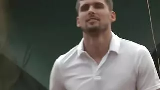 Euro babe assbanged in threesome