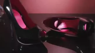 Sexy brunette feet 3