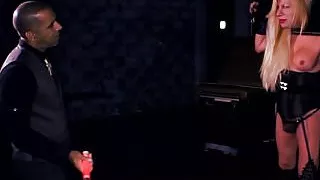 transsexual  fabiola blonde trans bdsm domination