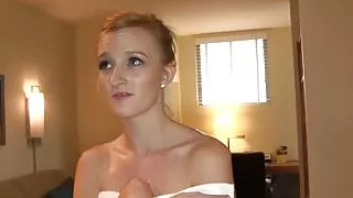 Disgraced babe banged and facialized