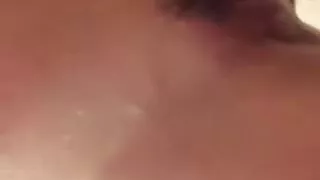 Riding her dildo again