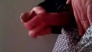 jerking hard, breathing hard, heading towards a cum