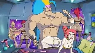 Starbarian Killgar meets Thickhilda (parody)