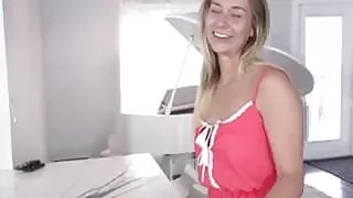 Railing lessons for cute Mickey Tyler