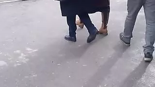 short left leg mature lady