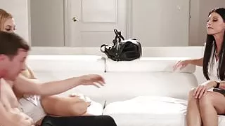 Young Couple Caught Skipping and Punished