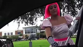 Natalie Monroe sucks and fucks big cock