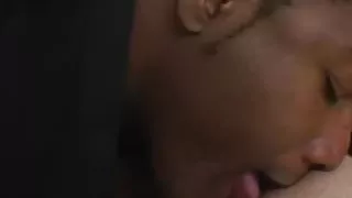 His big black cock is going to fill me up
