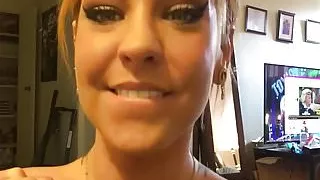 Funny and bizarre: Girl burps in front of camera