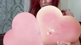 Sexy Milf Shanda Sucks Him Off on Valentine's Day!