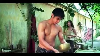 Bongkoj Khongmalai and Savika Chaiyadej in The Beginning