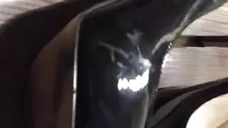 Heels und String benutzt