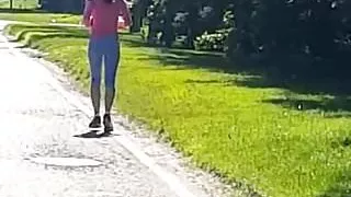 Yummy blue yoga pants