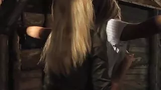 Innocent Babe Tied Up With Chains And Touched