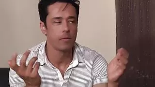 Brazillian hunk rides a rock hard pecker