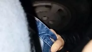 Romanian Gypsy Hooker at work