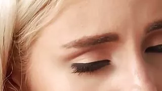 Cocksucking gonzo beauty doggystyled