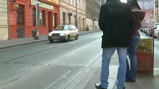 He picks up bbw from street and fucks