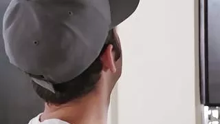 Busty doms facesitting and sucking in trio