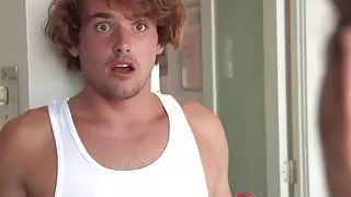 Tattooed shower milf cocksucking in taboo ffm