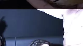 Twerking cfnm babes cocksucking at party