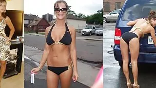 Sarah Kantorova Stripper Shows Some Serious Bikini Ass