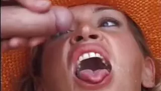 Stupid Crazy German Blowjob