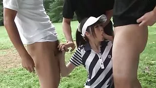 Michiru Tsukino Creampied by Golf Coach (Uncensored JAV)