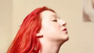 Redhead has a Giant set of Tits